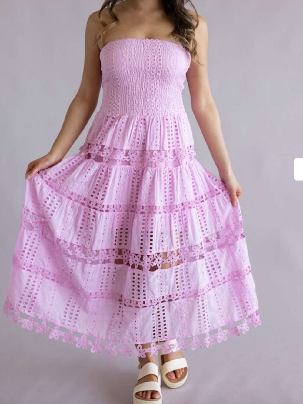 Purple Midi Dress